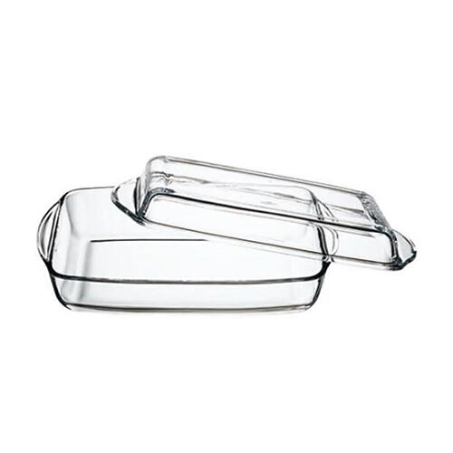 بورجام تابه مستطیل درب دار 1+1 عددی 1950 سی سی gb (59009)