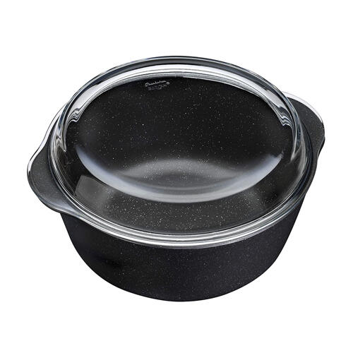 بورجام قابلمه مشکی دربدار 1 عددی 2100 سی سی gb (59003)