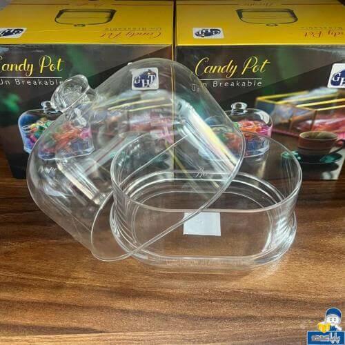 عسل خوری آکرولیک بیضی دربدار 801