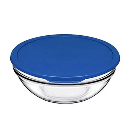 پاشاباغچه چف ظرف غذا درب آبی 1 عددی 2500 سی سی (sl (53583