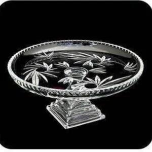 قاب پایه دار(شیرینی خوری) پریما تراش کادو نوری تازه